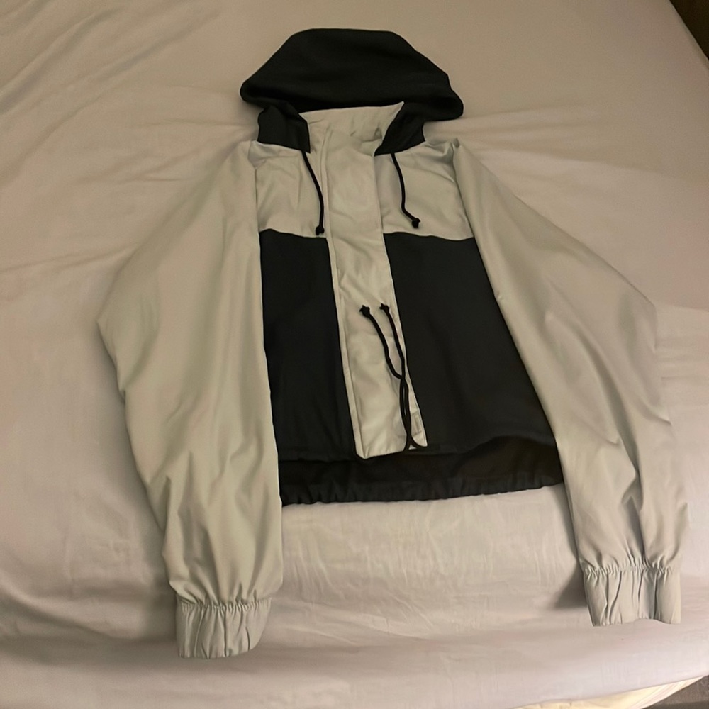 Two Tone Blue Hollister WindBreaker